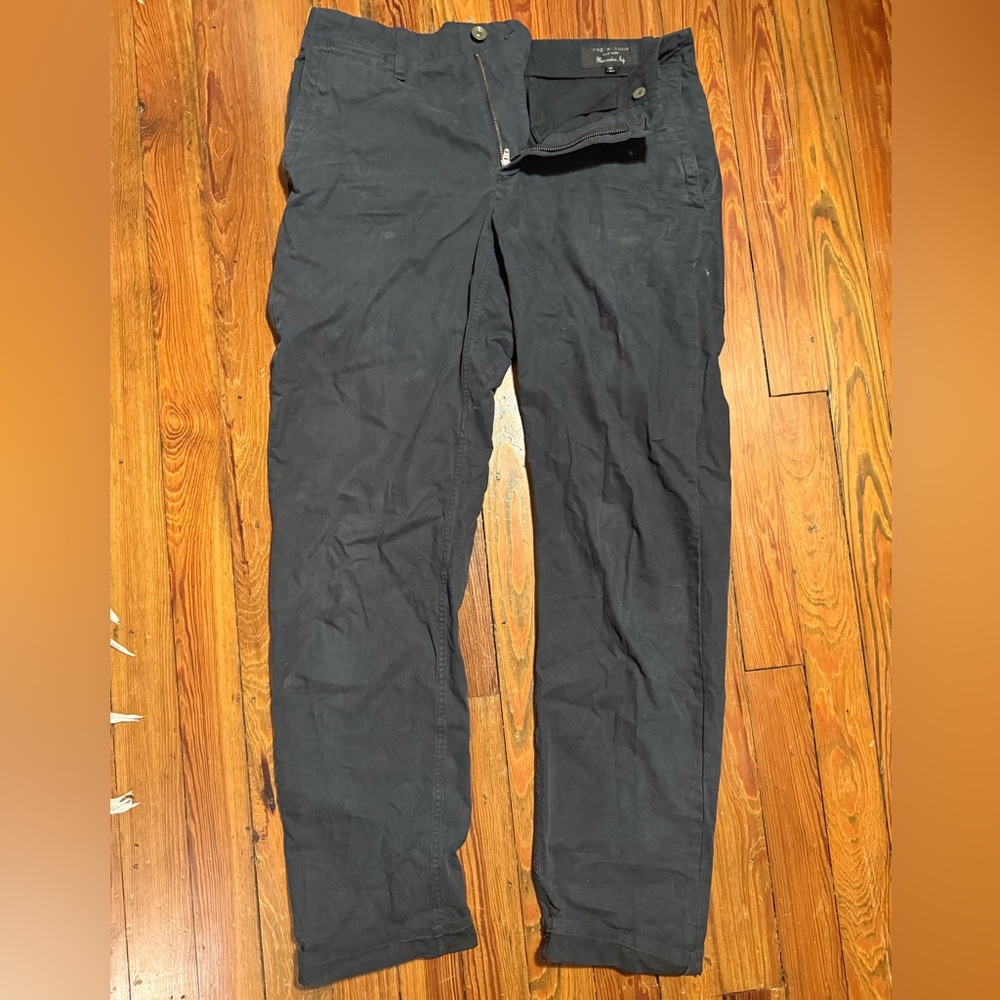 Rag & Bone Straight-Leg Chino Jeans